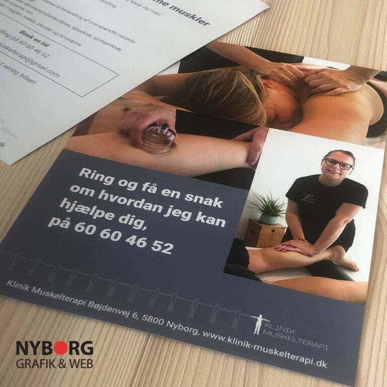 Brochure Klinik Muskelterapi Nyborg